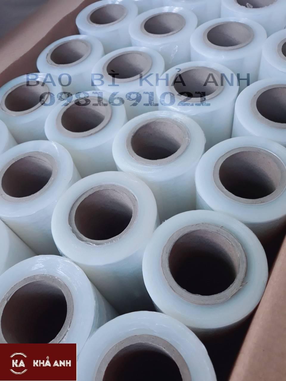 [HCM]Màng PE quấn hàng - 1 Tấc (cao 10cm)- Nặng 500gram