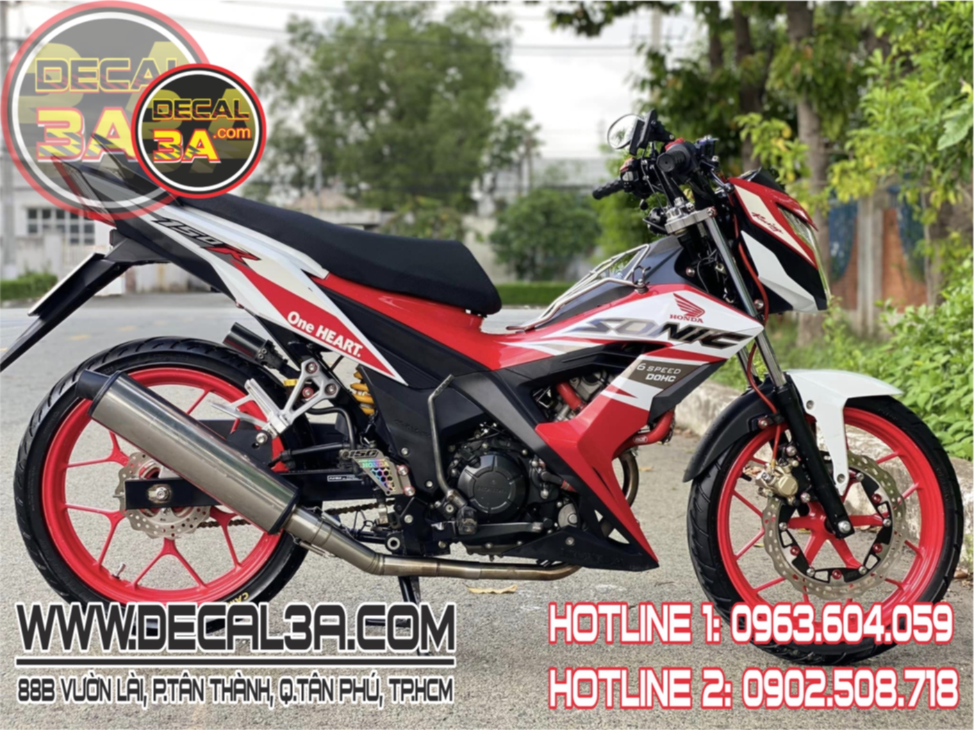 Faux Zin Sonic 150 removable stamp