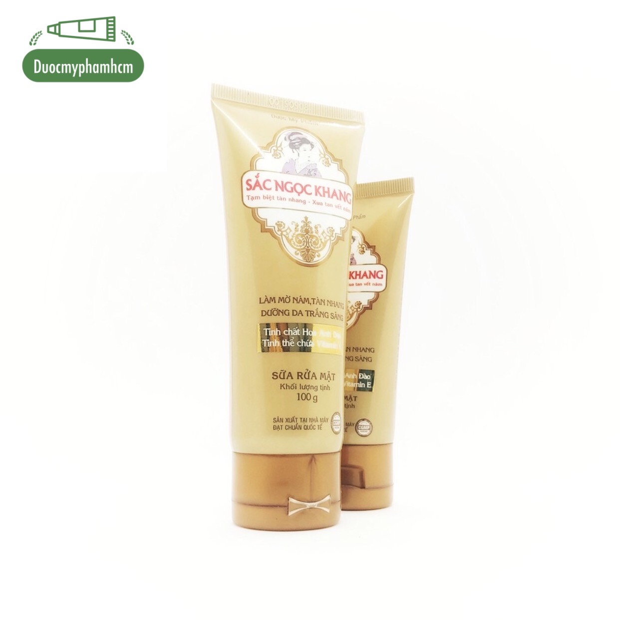 [HCM]Sữa Rửa Mặt Sắc Ngọc Khang 100gr