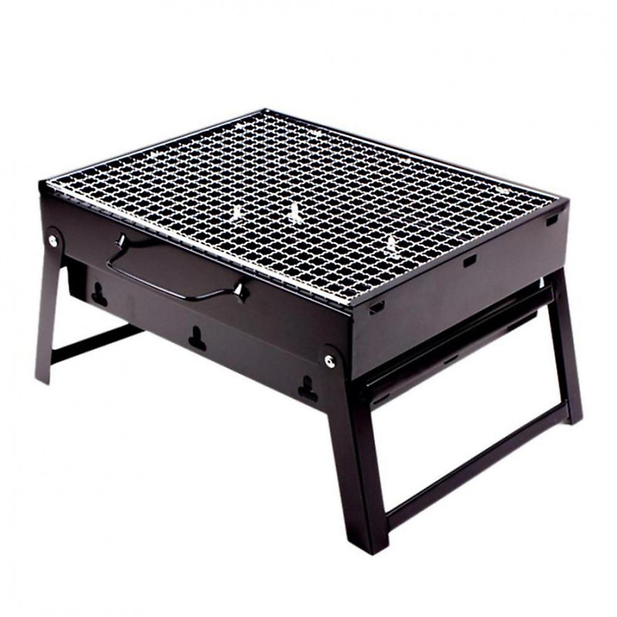 Bếp nướng than hoa không khói cao cấp dễ dàng gấp gọn mang đi – kích thước 28x35cm