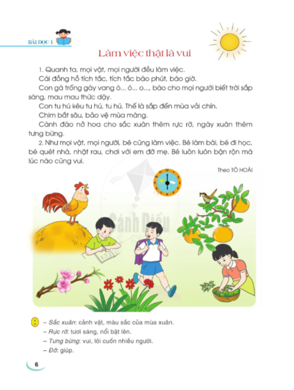 SGK Tiếng Việt lớp 2 tập 1 - Cánh Diều