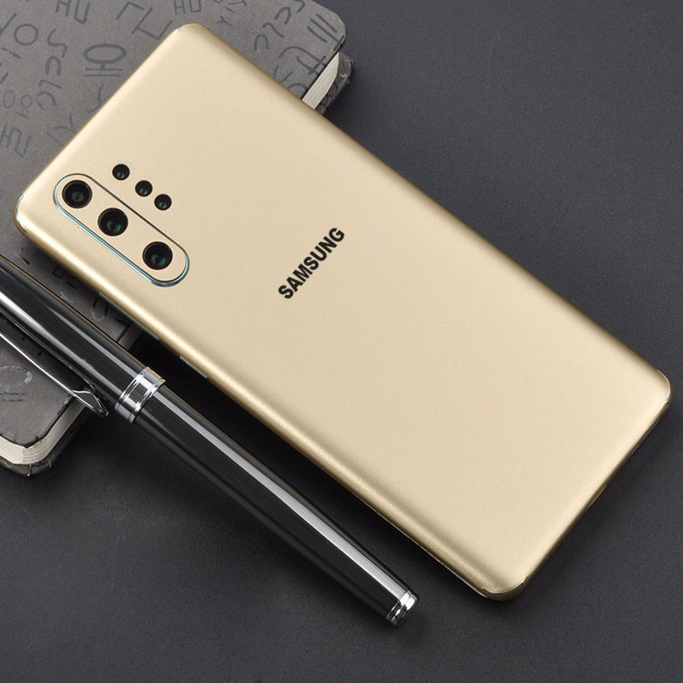 [ Bán Chạy ] Miếng dán skin lưng và viền cho samsung Note 10 , samsung Note 10 plus ,SS Note 10 Lite
