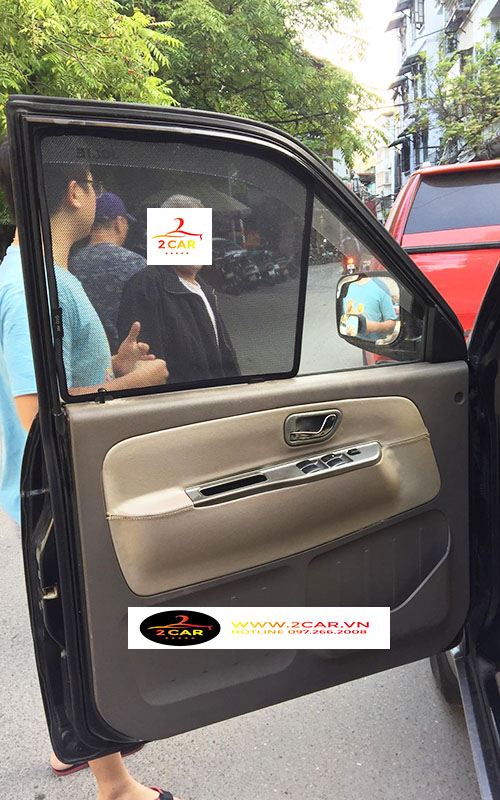 [RÈM LOẠI 1] Rèm Che Nắng Nam Châm Xe Mitsubishi Jolie Chuẩn Form Se Khít