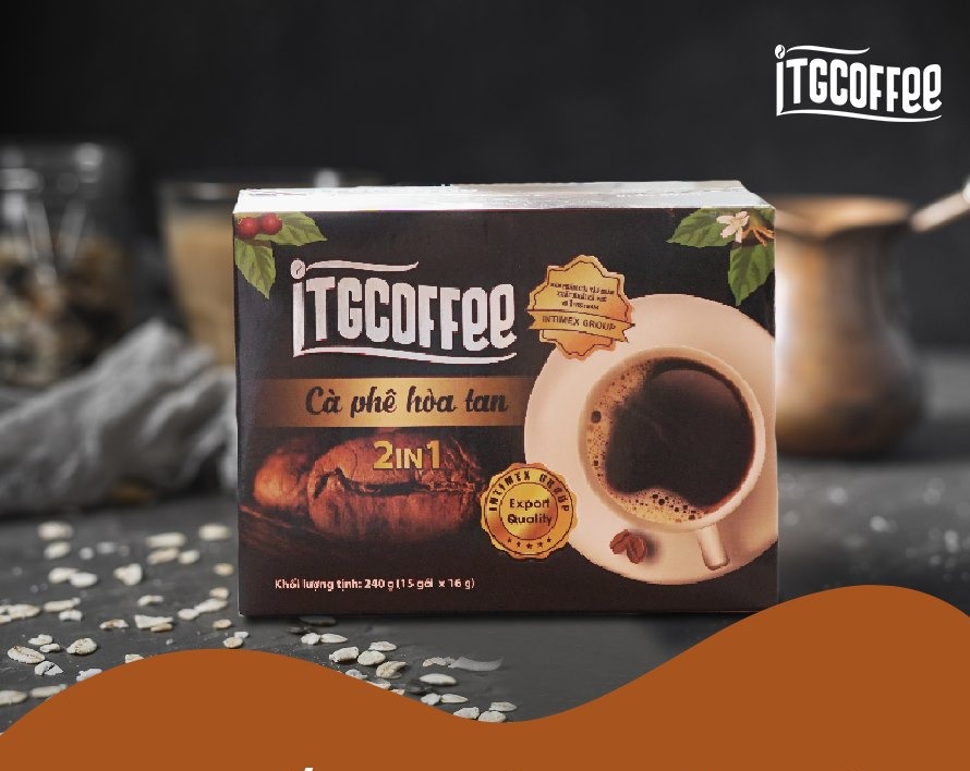 [HCM]Cà phê hòa tan ITGCOFFEE 2 in1 - ITG COFFEE