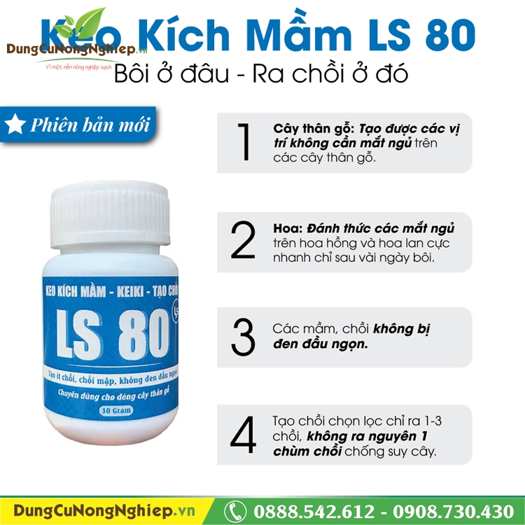 Keo tạo mầm – kích keiki – kích chồi ls 80