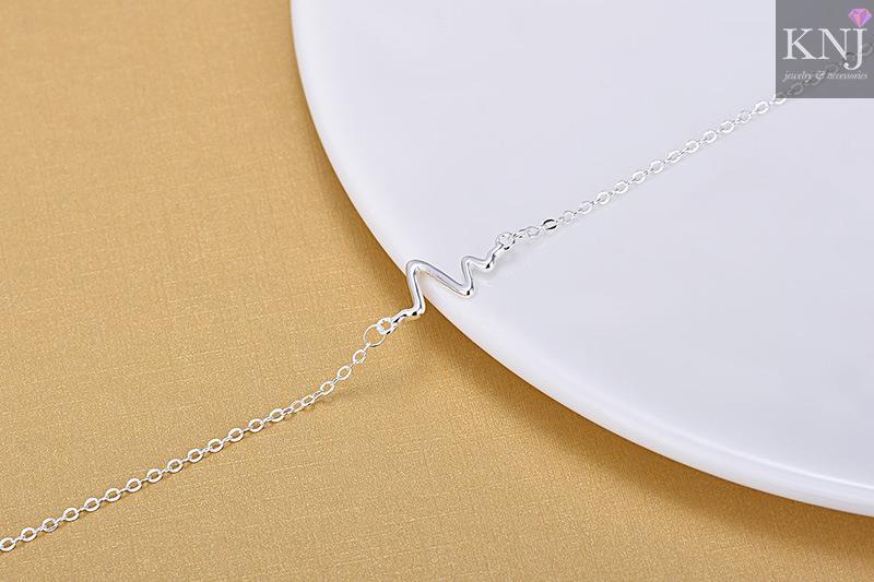[HCM]LẮC CHÂN MẠ BẠC SÓNG ĐIỆN - LC0301