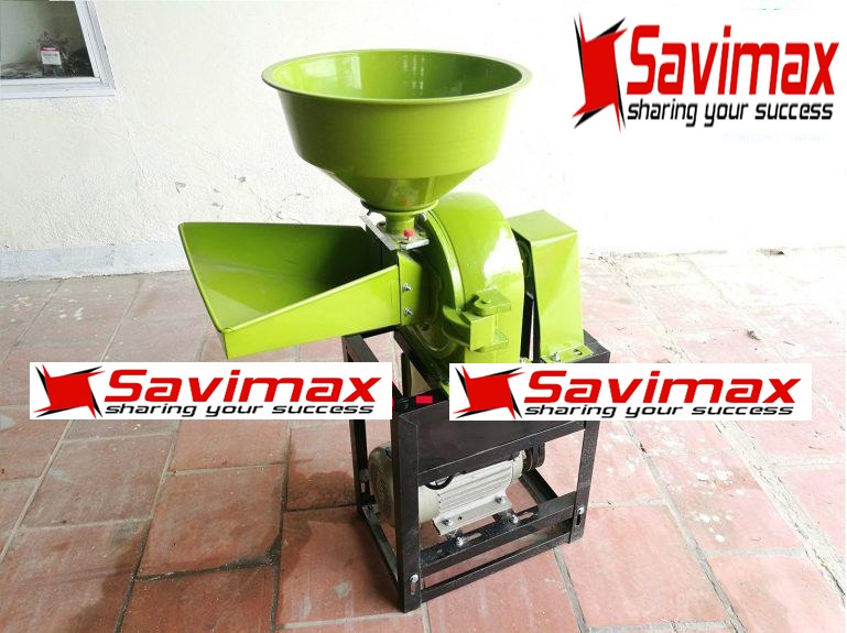 [Trả góp 0%]Máy nghiền thức ăn chăn nuôi máy nghiền cám bột ngũ cốc các loại motor 22kw công suất lớn bền bỉ an toàn