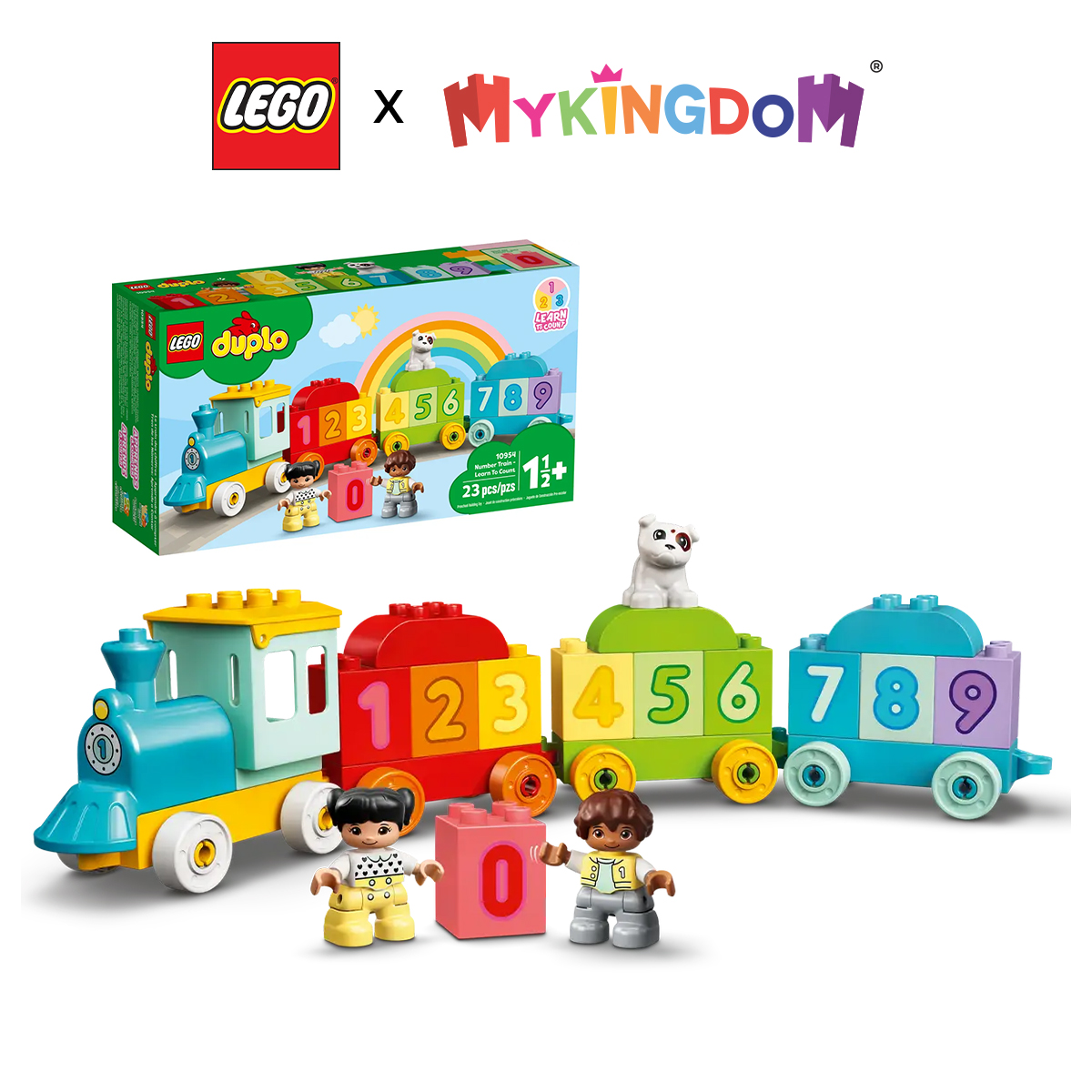 Đồ Chơi LEGO Tàu Lửa Học Đếm Số 10954