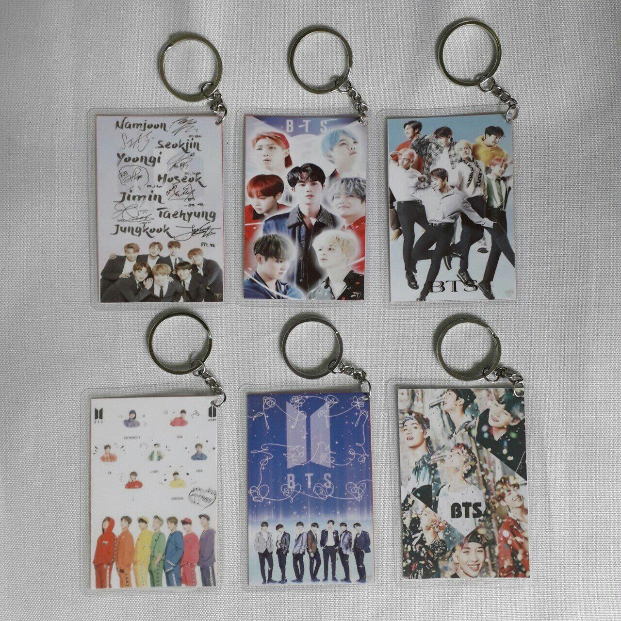 [REPLY] Móc khóa in hình BTS nhiều mẫu REPLY1992