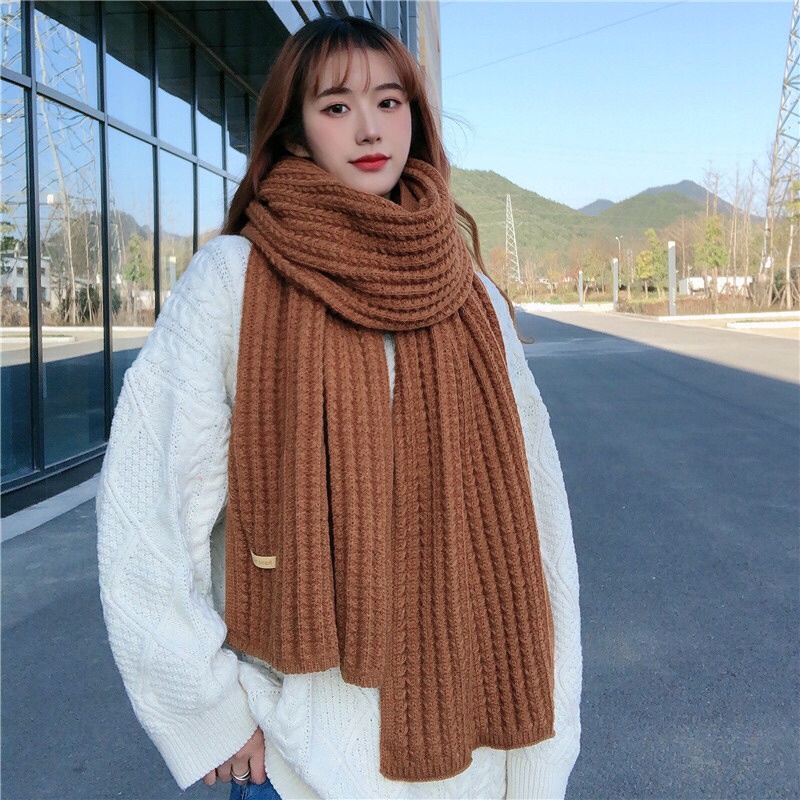 Khăn choàng cổ len thừng dành cho nam nữ cực đẹp