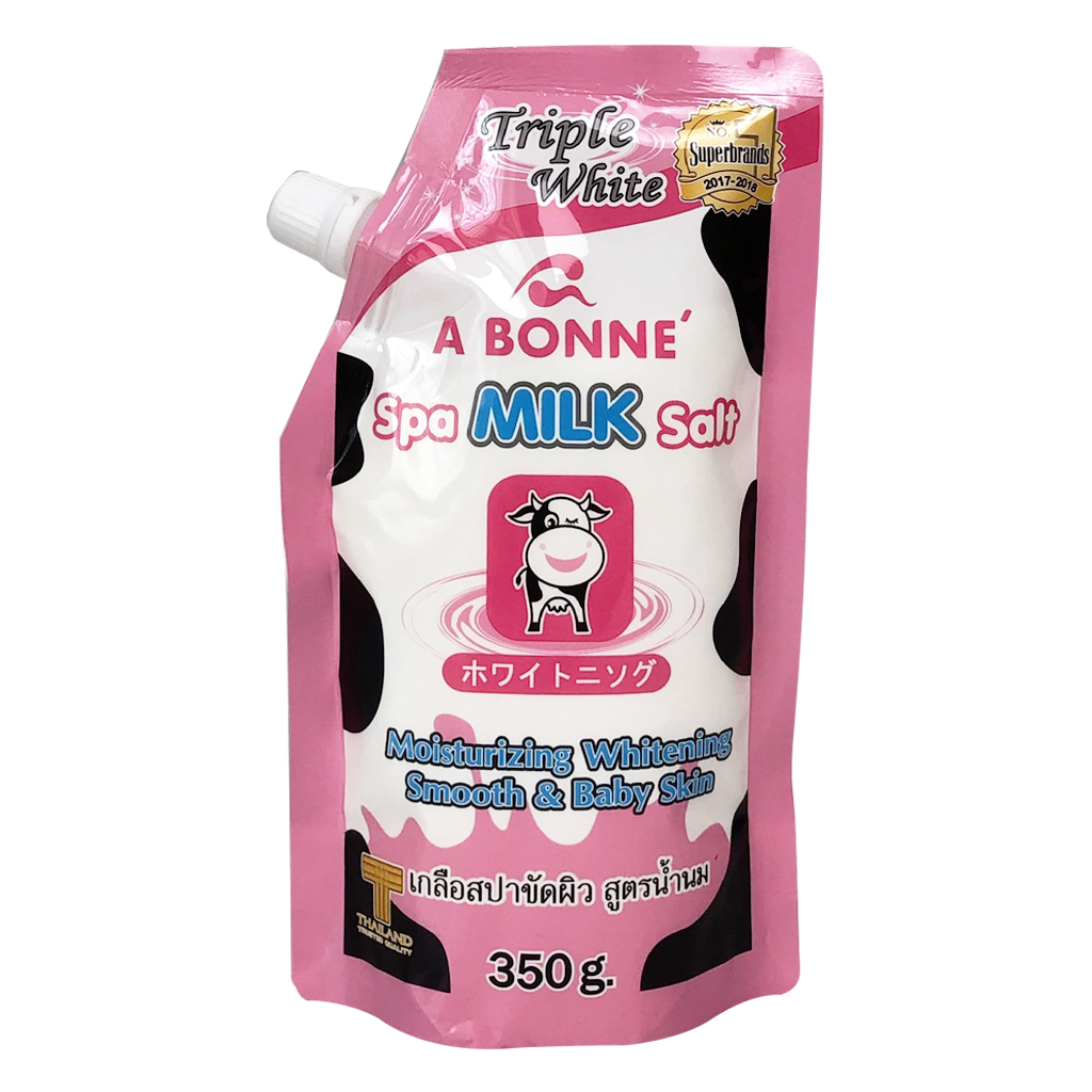 HCMCHÍNH HÃNG Muối Tắm Sữa A Bonne Spa Sữa Bò Thái Lan 350g
