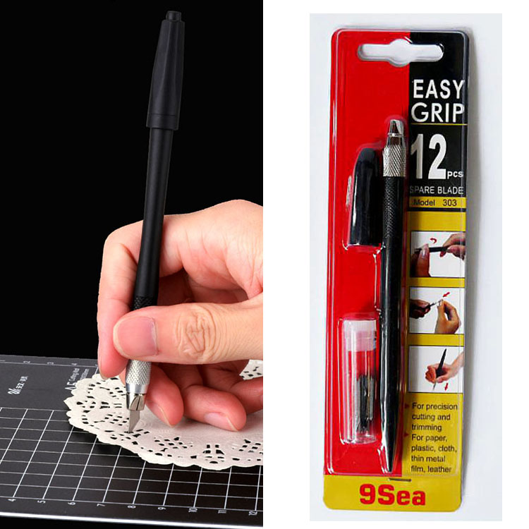 Easy Grip 9 Sea Art Paper Cutting Knife - Panda Accessories