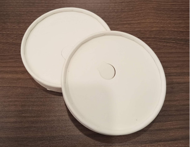 Nắp giấy đậy ly - Lốc 25 nắp trơn