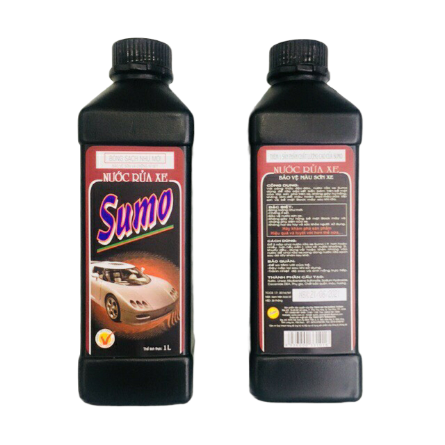 COMBO 2 CHAI NƯỚC RỬA XE  SUMO 1L