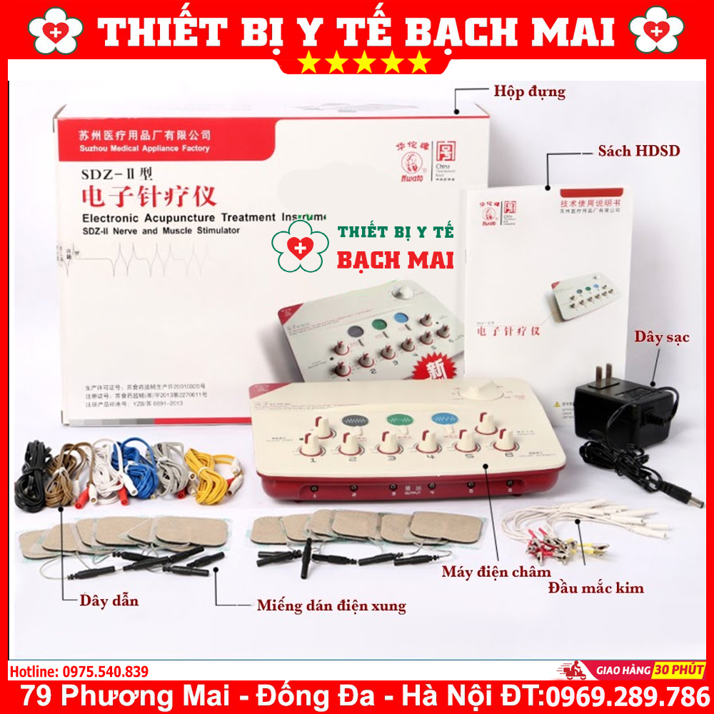 Phụ Kiện Máy Điện Châm Hoa Đà SDZ-II Hwato