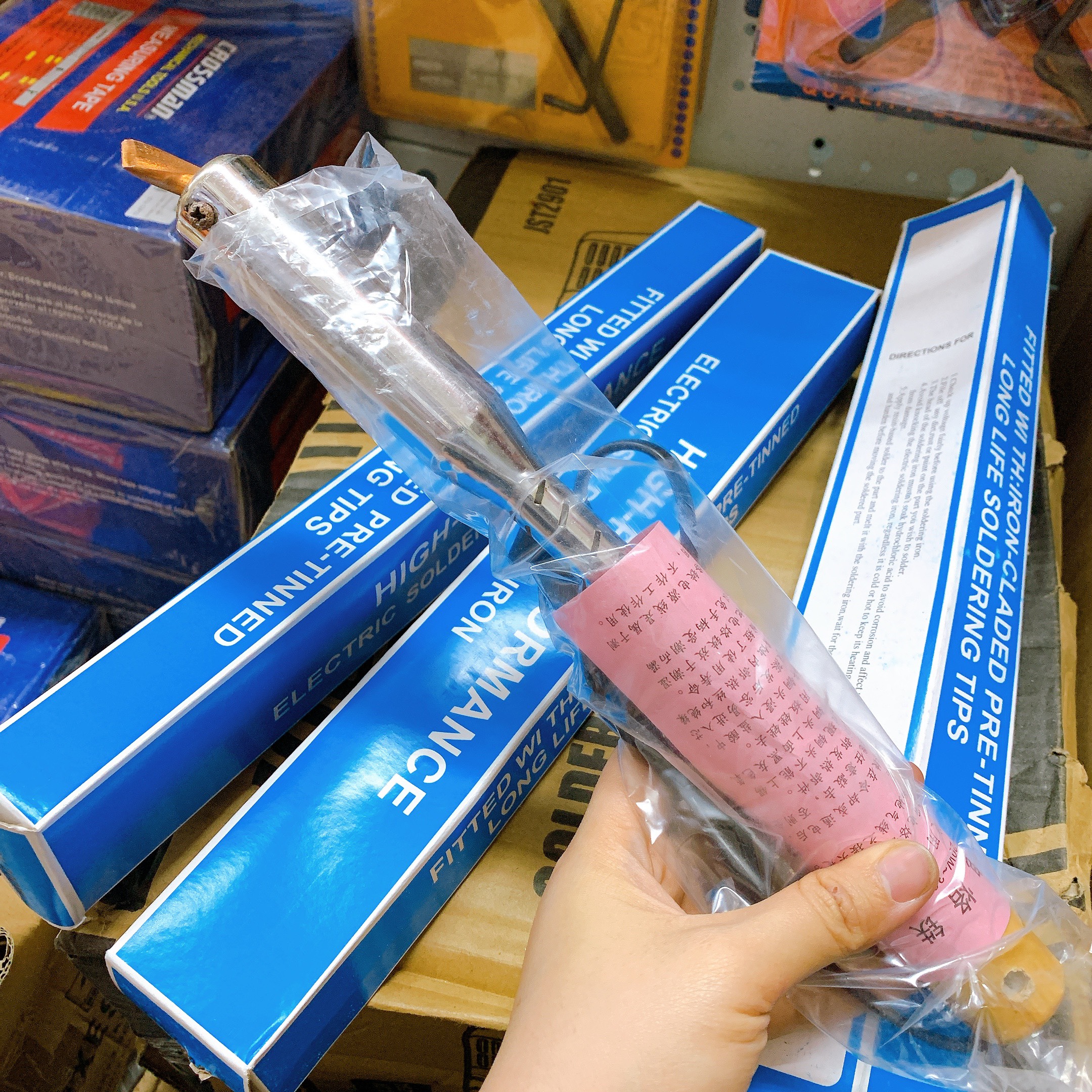 Mỏ Hàn Cán Gỗ cao cấp 75W-100W-150W-200W-300W