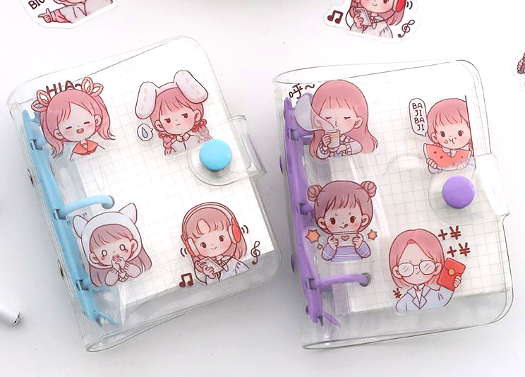 Bộ 40 sticker Telado dễ Thương E101