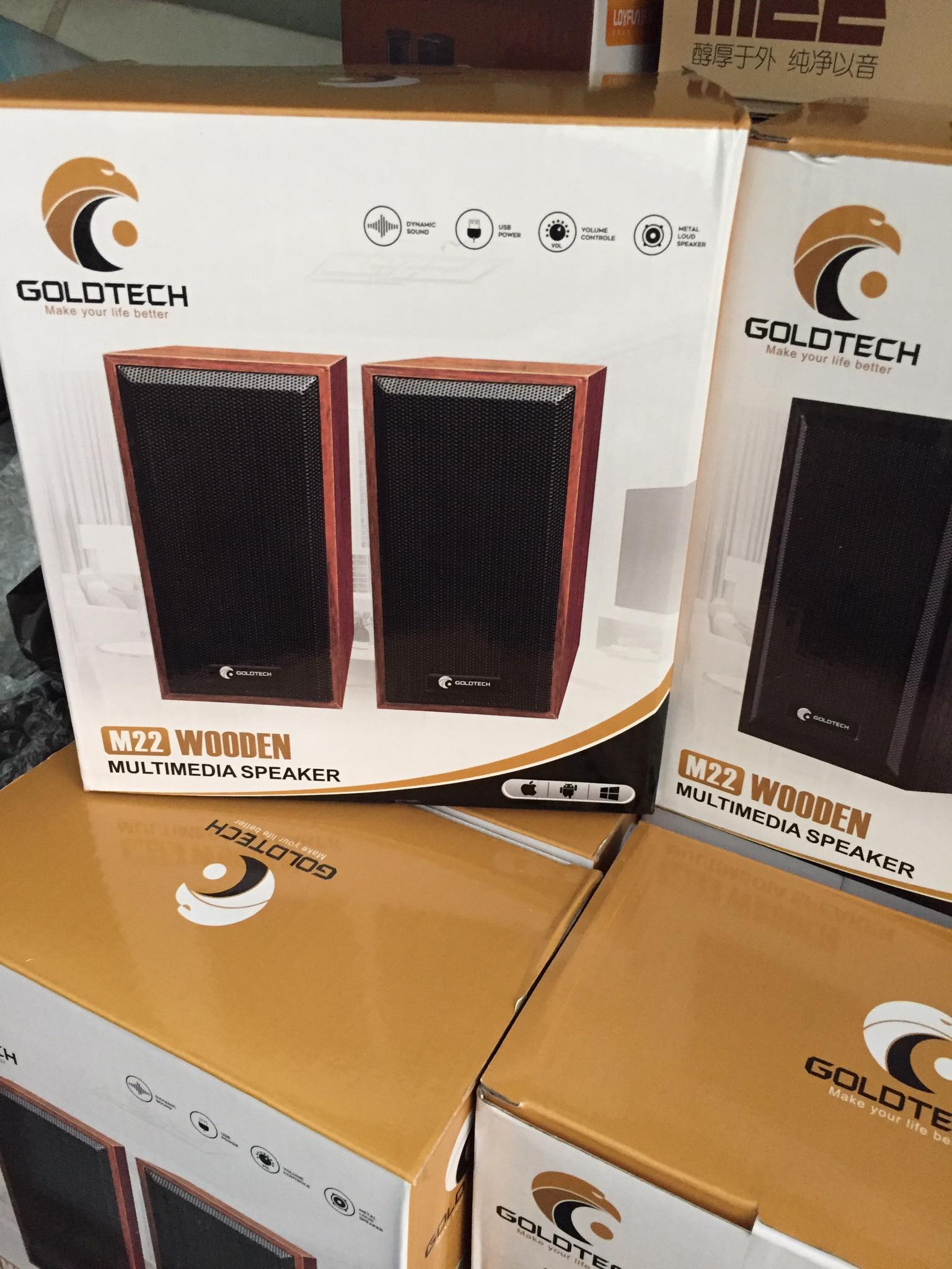 Loa vi tính 2.0 Goldtech M22