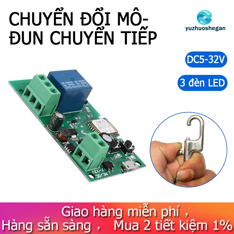 EWelink Smart Wifi Switch Relay Module Timer DC 5V/12V/24V/32V Wireless Remote Control Inching/Self-Locking Alexa Google Home