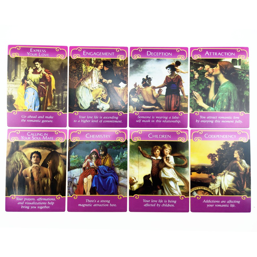 Bộ Bài Romance Angels Oracle Cards H19