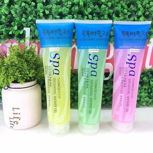 Gel Tẩy Tế Bào Chết SPA Hàn Quốc 350ml Trắng Da, Sạch Bụi Bẩn