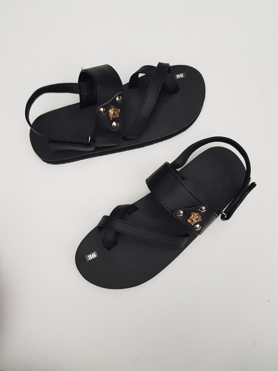 thới giới sandal dép xăng đan đen nam nữ