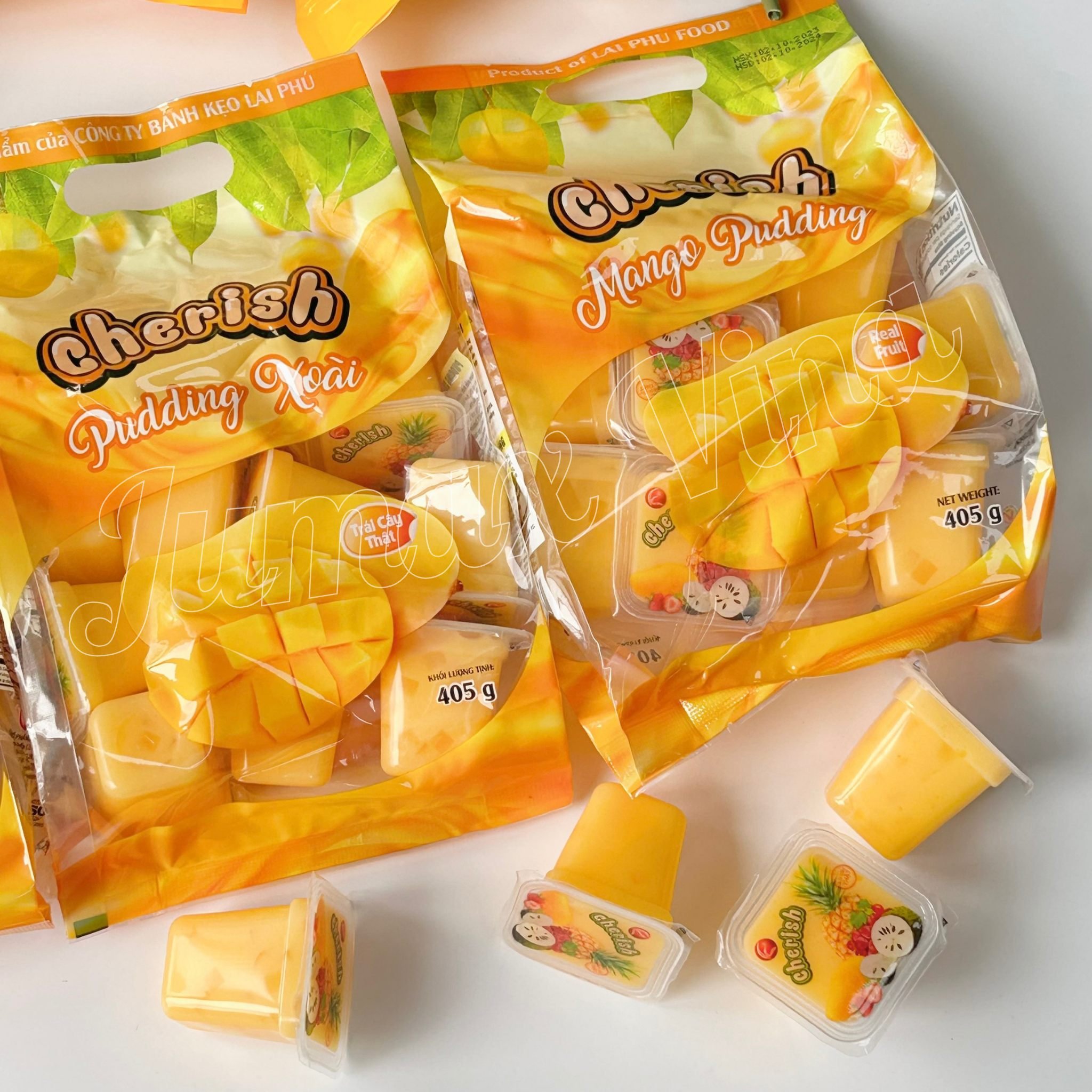 mango jelly pudding 405g