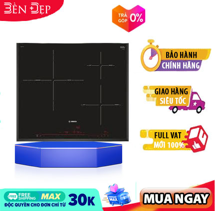 [TRẢ GÓP 0%] Bếp từ cao cấp 3 vùng nấu PID651DC5E (Giá áp dụng giao tại HN, HCM& các tỉnh liên hệ shop)