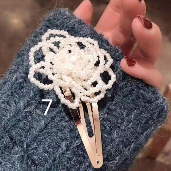 kẹp tóc đính ngọc trai kute