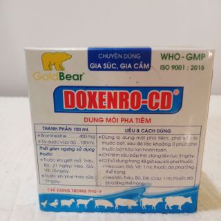 Doxenro-CD gấu vàng | Chăm sóc cá và bể thủy sinh khác | ThuCungSpa.Com