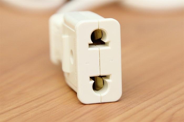 Cáp điện nối dài 5m Điện Quang 2PN Trắng