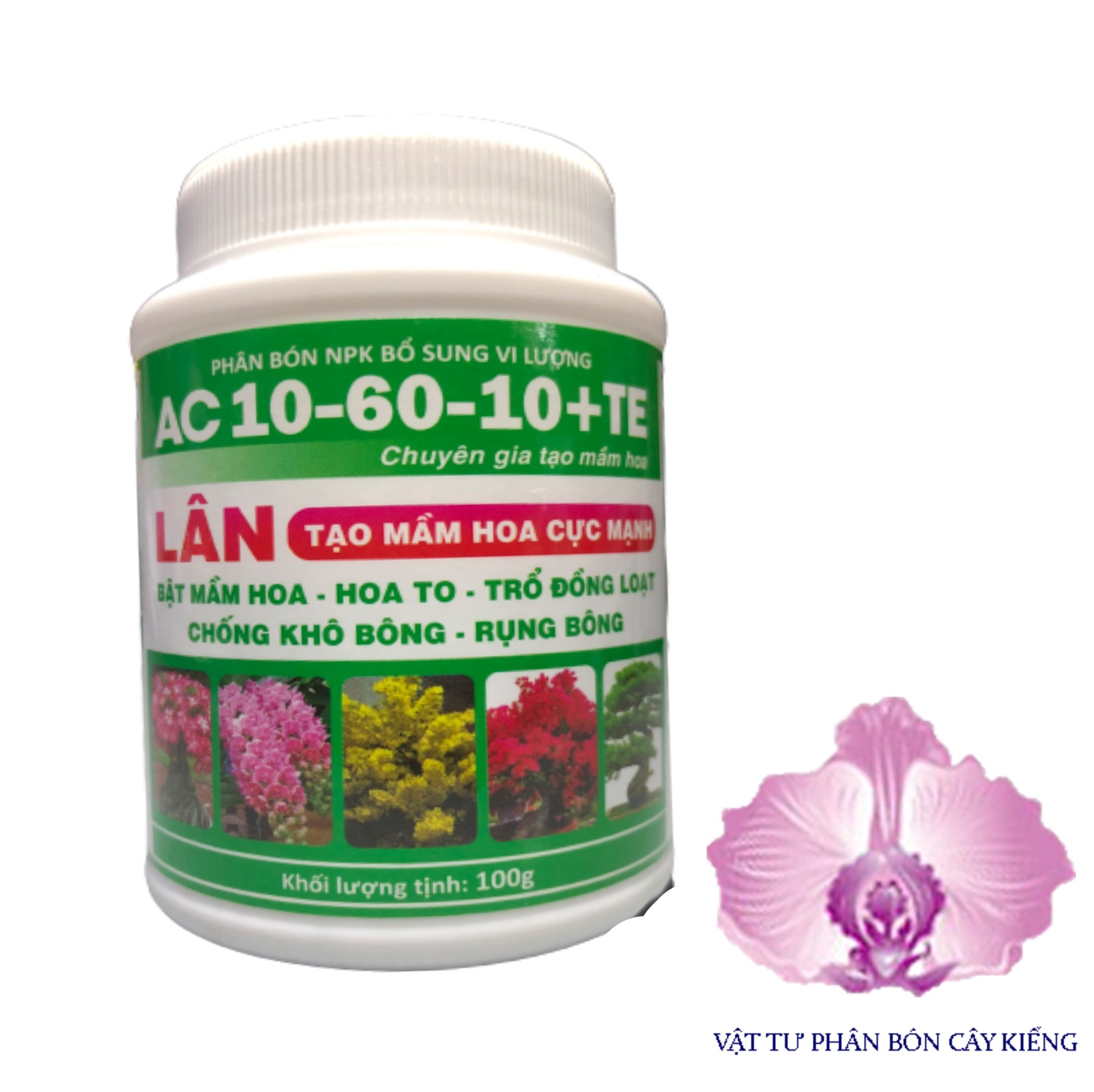 Phân bón siêu lân ac 10-60-10+te - #021a# 100g
