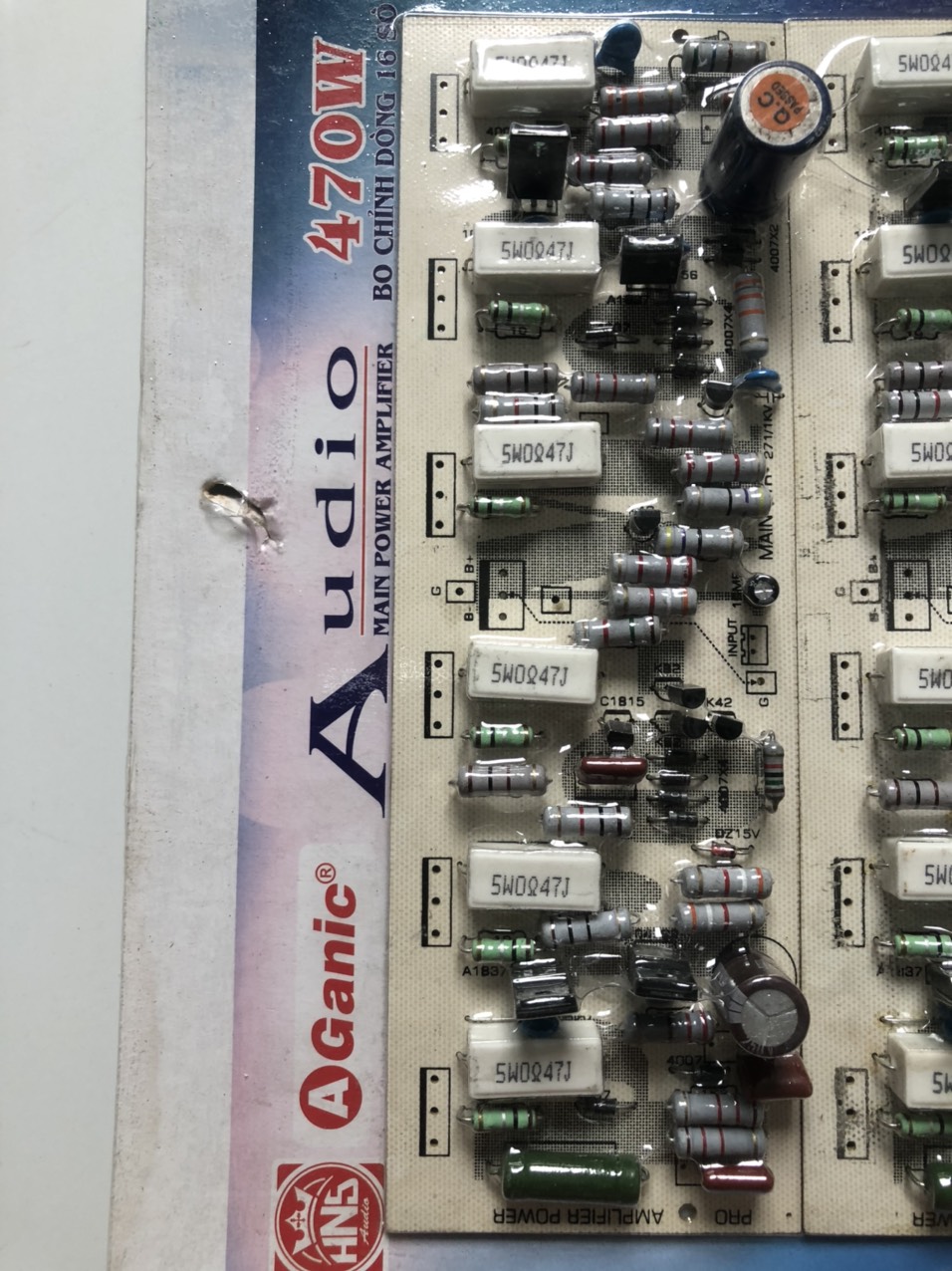 MẠCH CÔNG SUẤT AMPLY 12 SÒ 470W