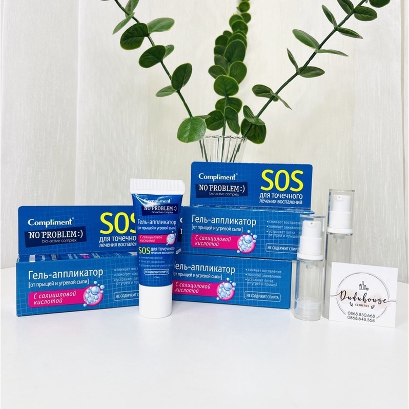 GEL CHẤM MỤN KHẨN CẤP Compliment SOS