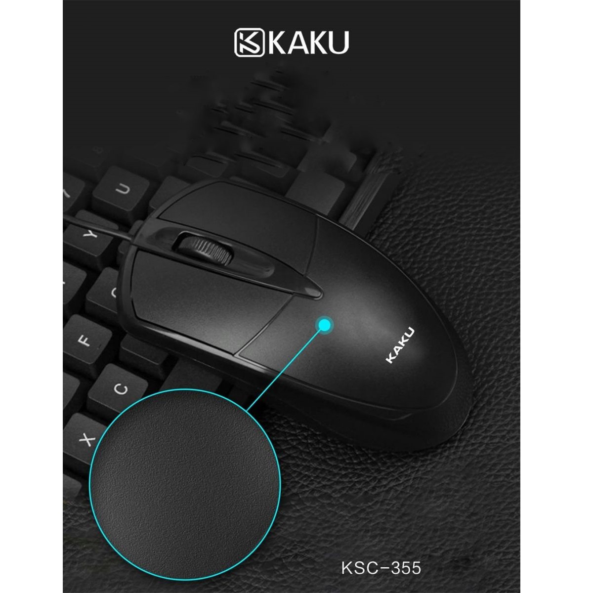 [HCM]Chuột USB Kaku KSC 355
