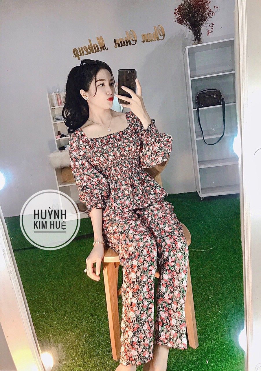 Set đồ bộ vải voan loại 1