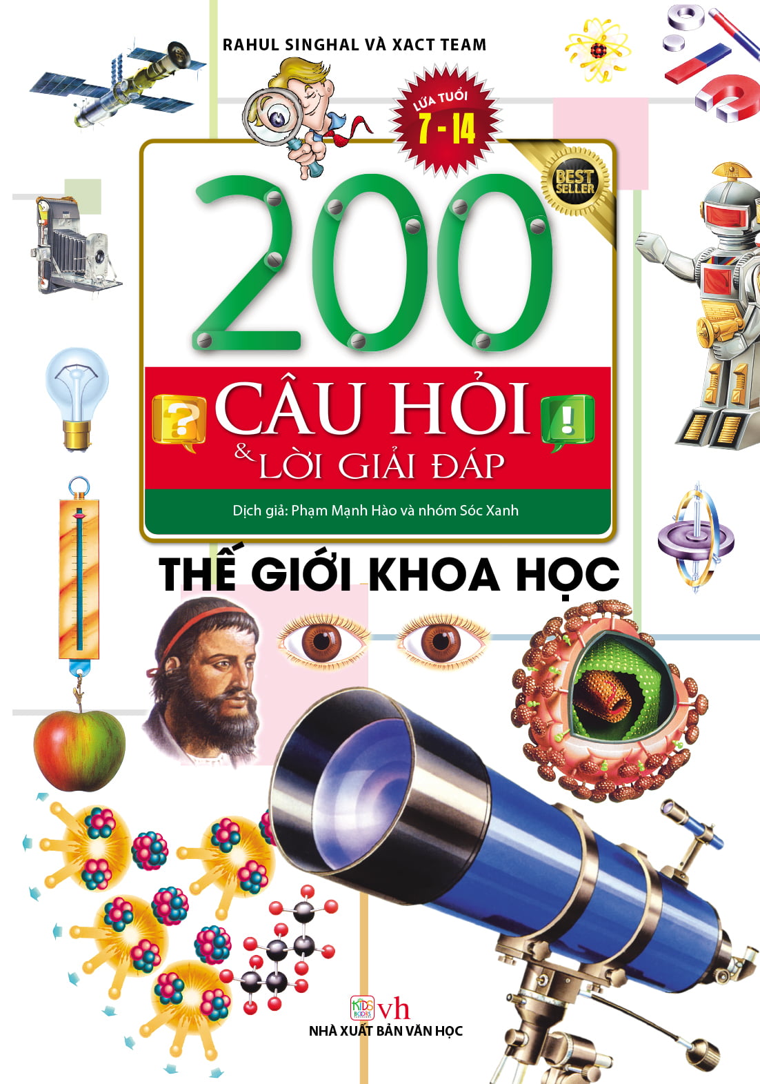 Fahasa - 200 Câu Hỏi & Lời Giải Đáp - Thế Giới Khoa Học