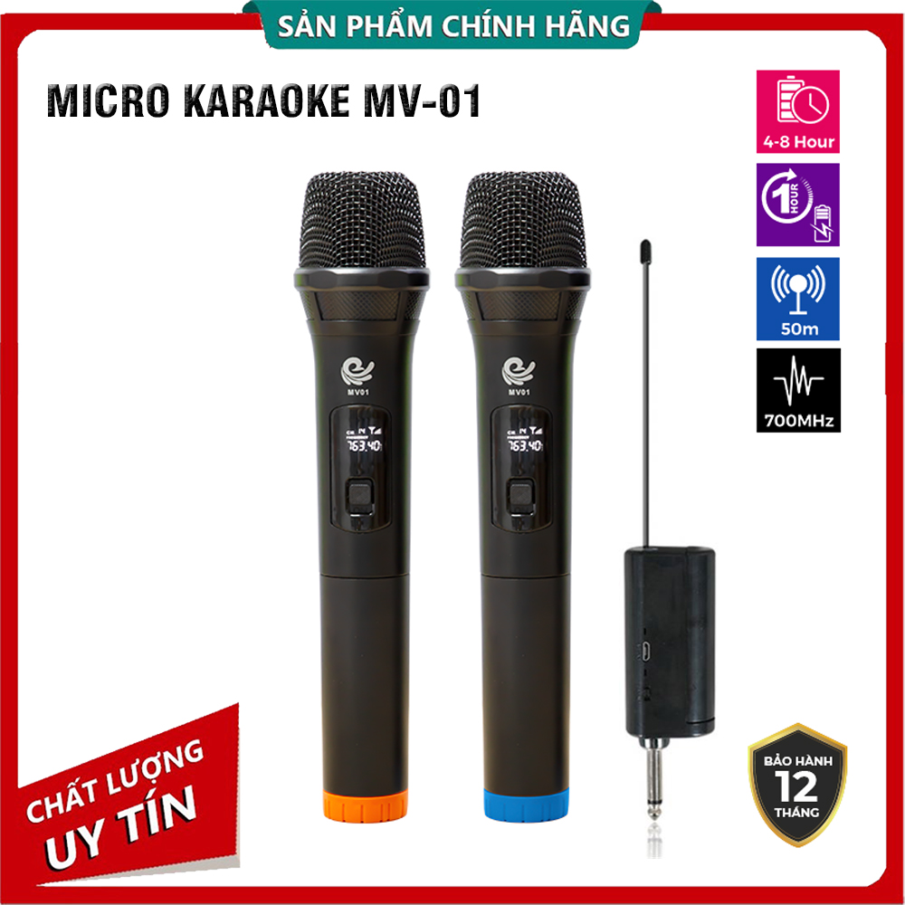 [FREESHIP⚡]MICRO KHÔNG DÂY KARAOKE, MICRO ĐÔI CHUYÊN GIÀNH CHO MỌI LOA KÉO AMPLY HÁT NHẸ & ÊM PHÙ HỢP CHO NHỮNG BỮA TIỆC DÃ NGOẠI, BẢO HÀNH SẢN PHẨM 12 THÁNG