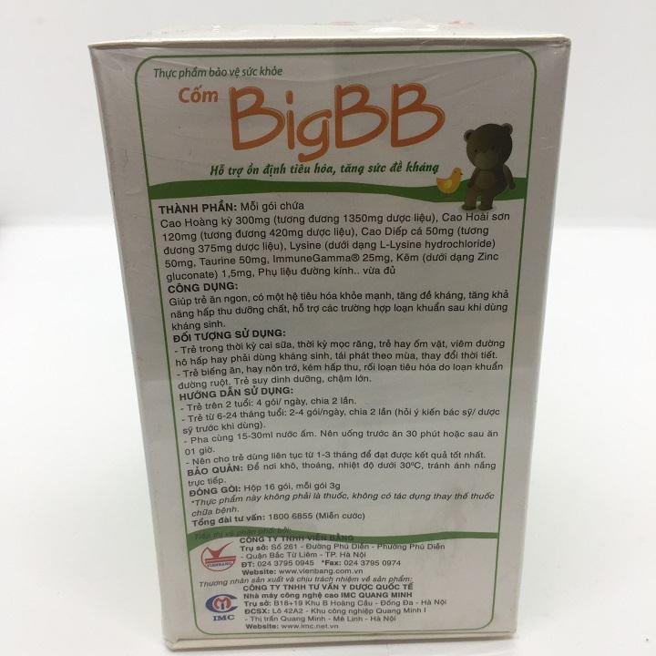 BigBB Xanh – Trẻ Ăn Ngon, Khoẻ Đường Hô Hấp