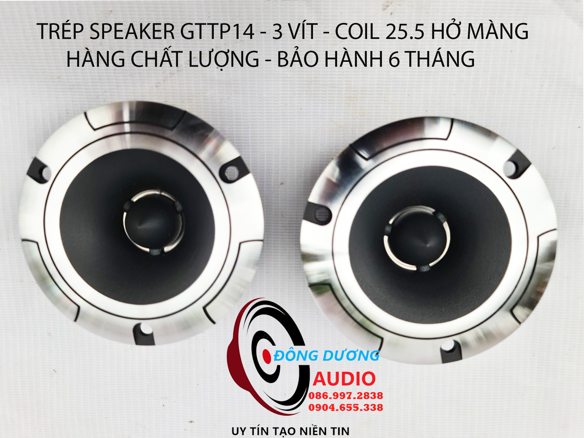 GIÁ 1 CỦ LOA TREBLE 250 MẶT KIM LOẠI 3 VÍT - MÃ GTTP14