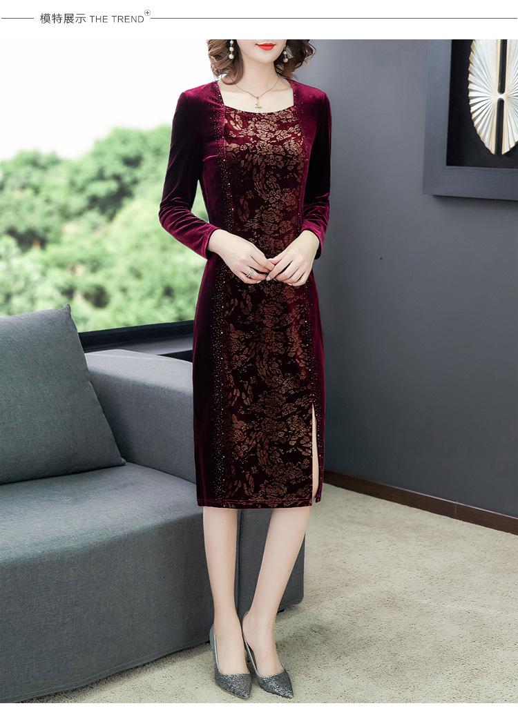 [HCM]ĐẦM SUÔNG HỌA TIẾT SANG TRỌNG - lindashop
