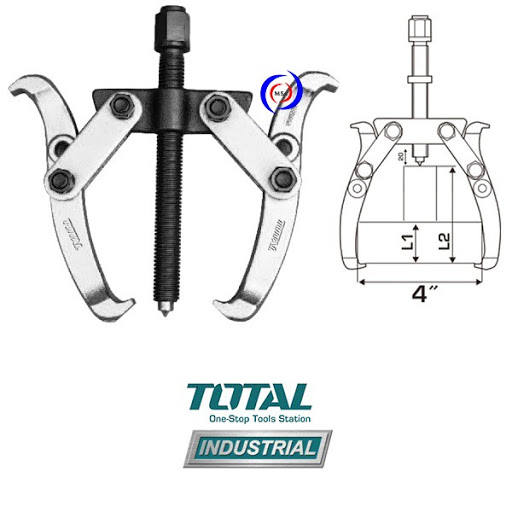 4 inch Cảo 2 chấu TOTAL THTGP246