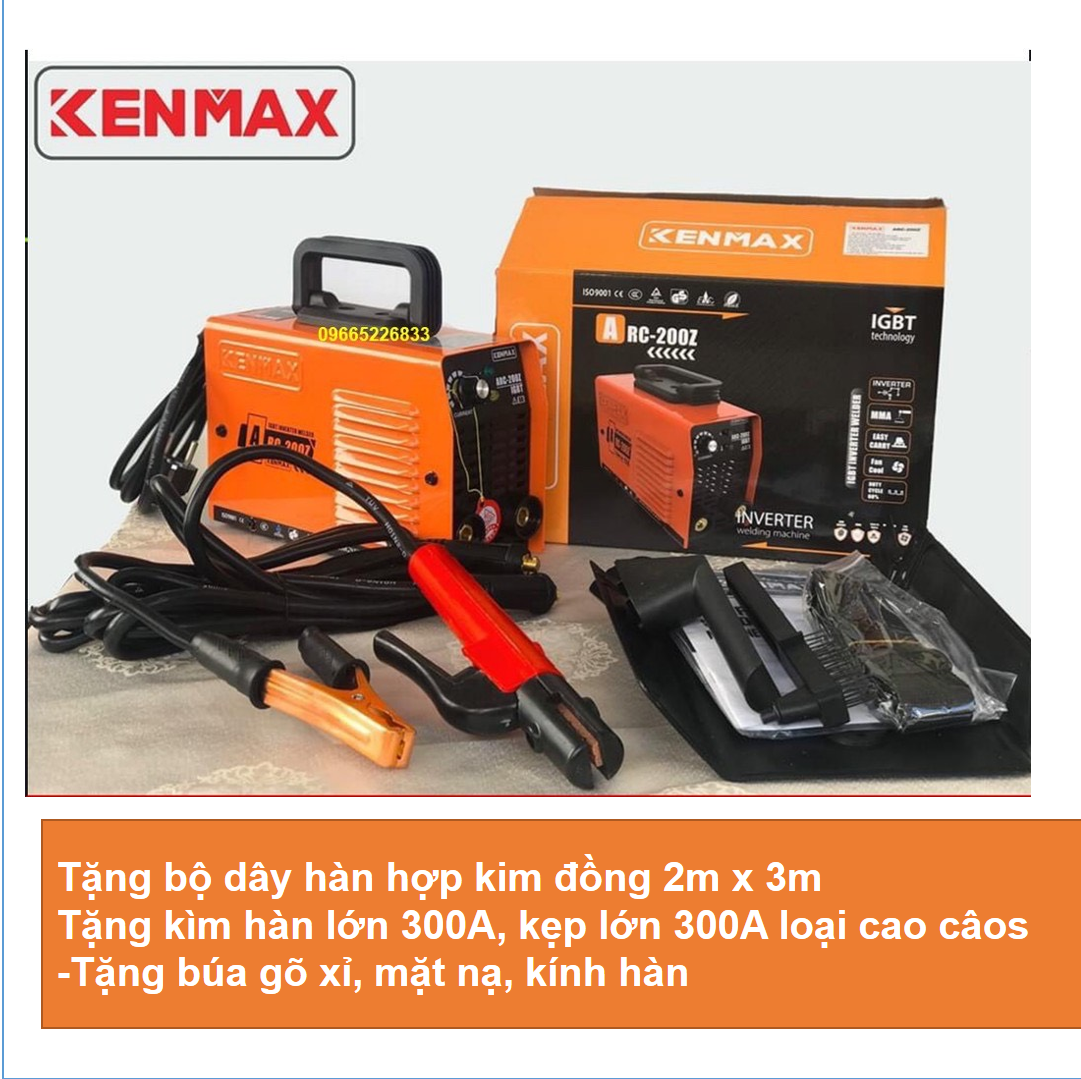 [FreeshipMAX] Máy hàn - Máy hàn điện tử - Kenmax ARC 200Z
