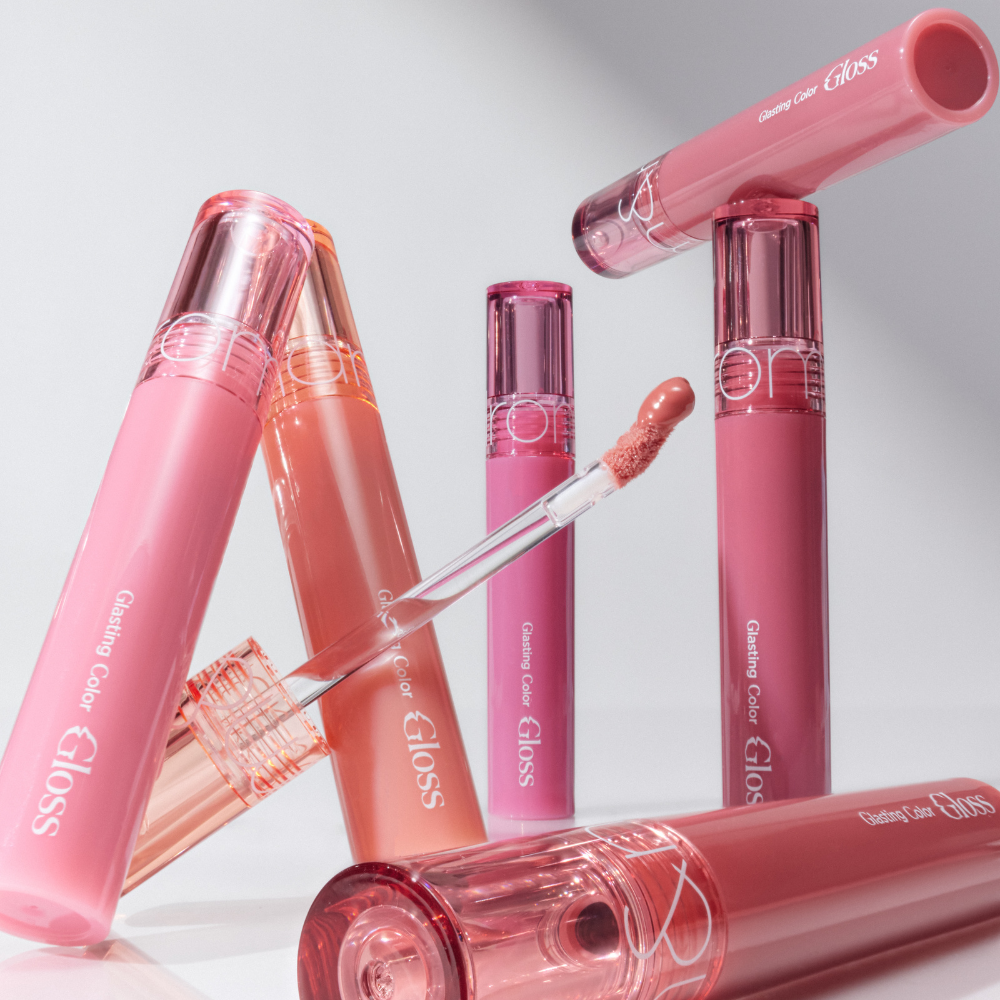 [Rom&nd] [CREAM NUDE] Son tint bóng căng mọng Romand Glasting Color Gloss 4g