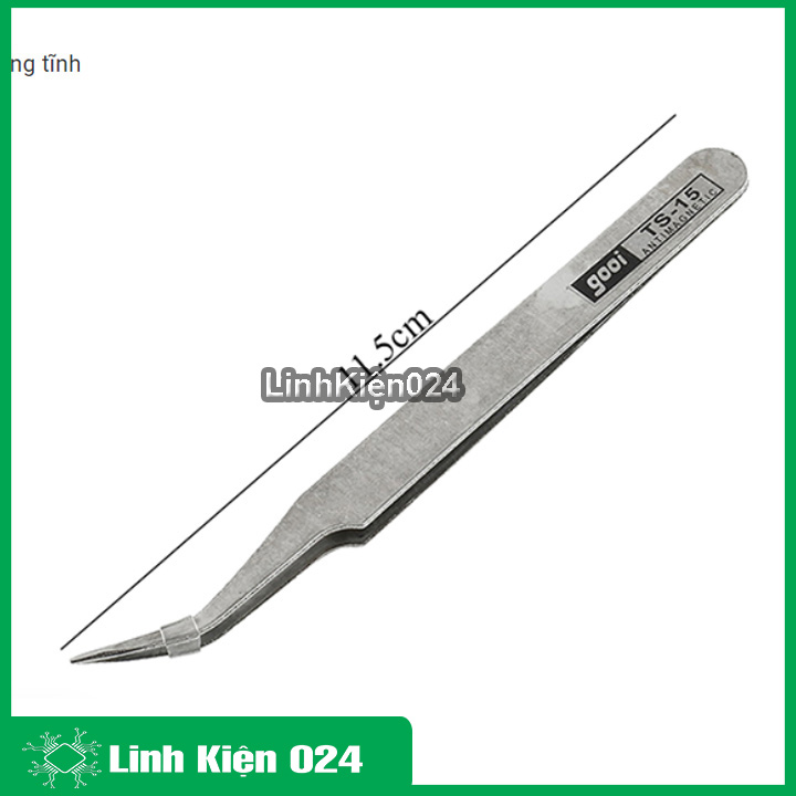 Nhíp kẹp linh kiện gooi loại cong