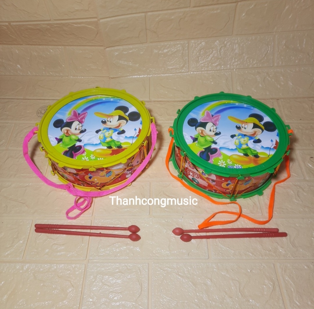 Trống nhựa đồ chơi cho bé 20cm x 9cm (TC05)