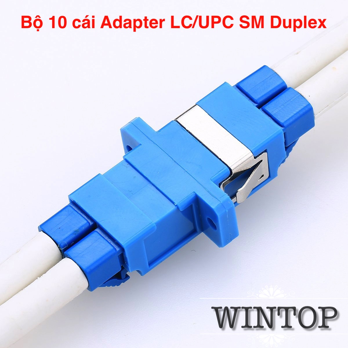 [HCM]Bộ 10 Cái Adapter LC/UPC SM Duplex (Xanh Dương)