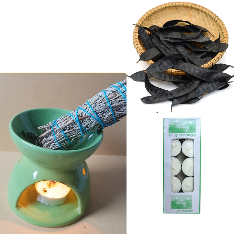 Bếp đốt thảo mộc tráng men đục lỗ hàng đẹp BTM01