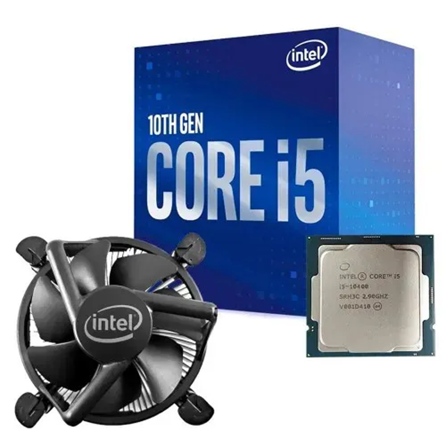 CPU Intel Core i5-10400F (2.9GHz turbo up to 4.3Ghz, 6 nhân 12 luồng, 12MB Cache, 65W) - Socket Intel LGA 1200