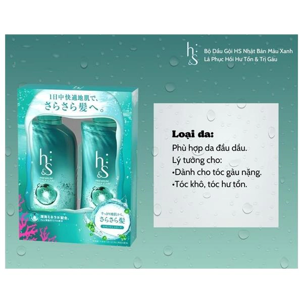 Bộ dầu gội xả H&S Nội Địa Nhật Bản